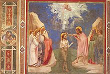 Doop van de Heer door Giotto di Bondone