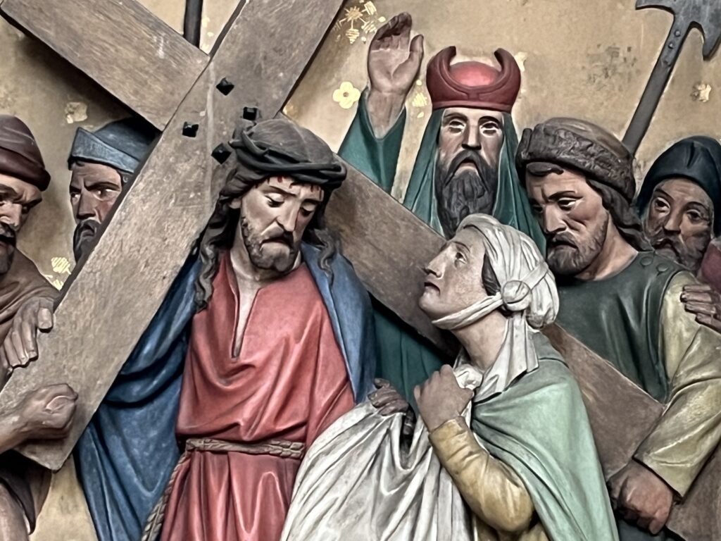 Zesde Statie van de Kruisweg in Joppe.