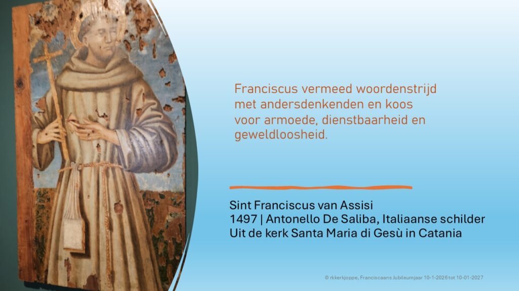 Franciscus van Assisi, Catania