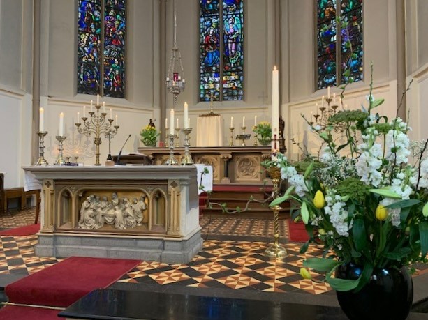 Priesterkoor RK-Kerk te Joppe © Gemma van der Linde